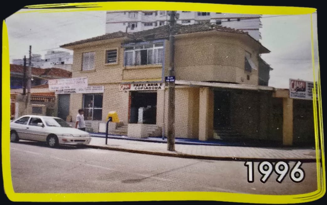 Fachada da Canal Sete em 1996