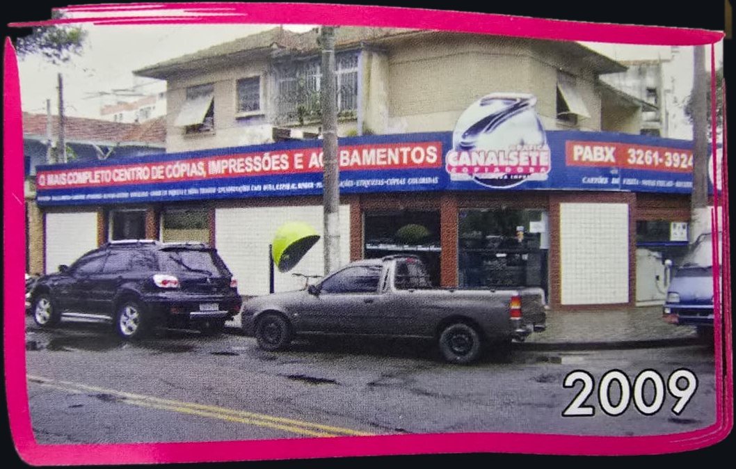 Fachada da Canal Sete em 2009: o mais completo centro de cópias, impressões e acabamentos
